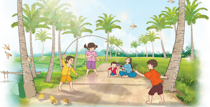 Bài 2: Vườn dừa của ngoại