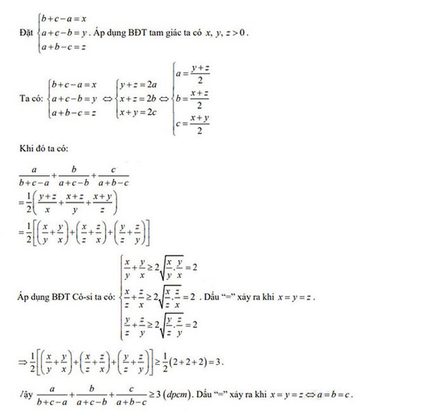 Đáp án đề thi vào lớp 10 môn Toán Bình Định năm 2022