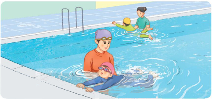 Bài 5: Nhật kí tập bơi - Phần đọc