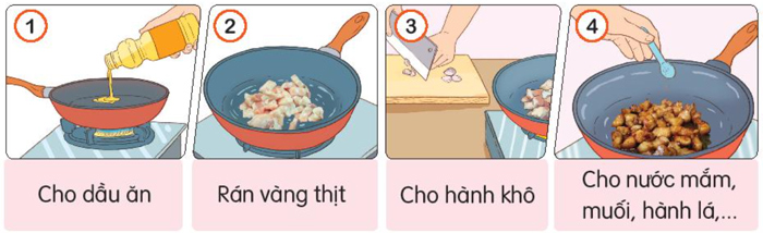 Bài 6: Tập nấu ăn - Luyện tập