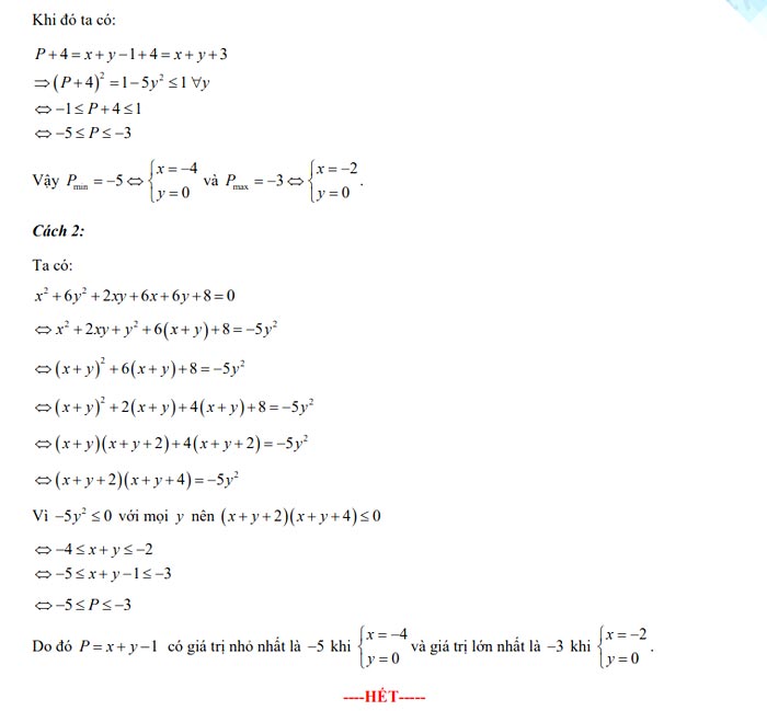 Đáp án đề thi tuyển sinh lớp 10 môn Toán tỉnh Kon Tum năm 2022