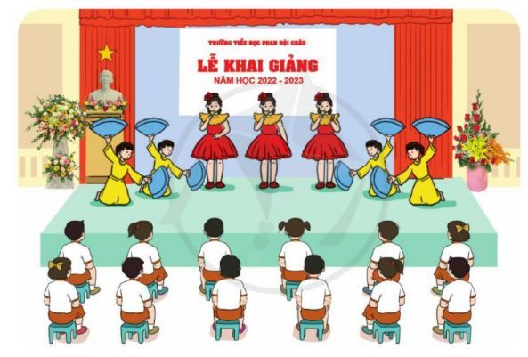 Ngày khai trường trang 5, 6, 7 Tiếng Việt lớp 3 Tập 1