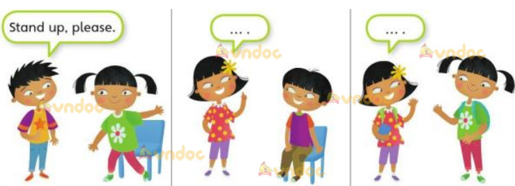 Tiếng Anh lớp 3 Unit 0 Lesson 6 Getting Started