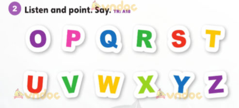 Tiếng Anh lớp 3 Unit 0 Lesson 8 Getting Started