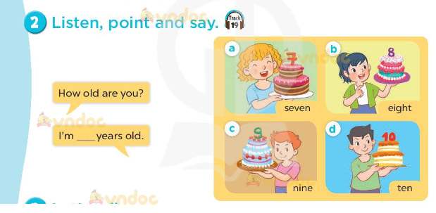 Tiếng Anh lớp 3 Unit 2 Lesson 2 Our names