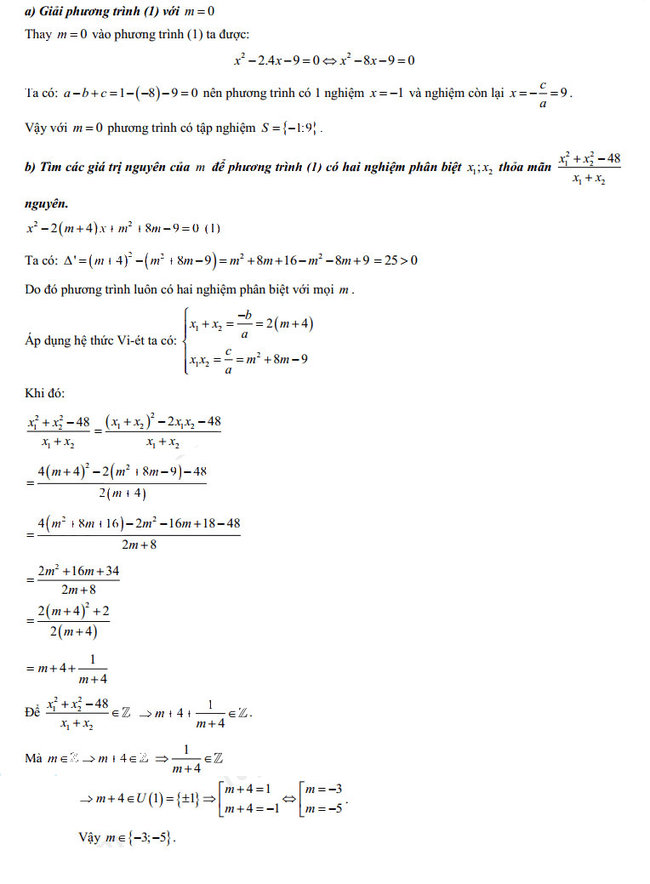 Đáp án đề thi vào 10 môn Toán Bắc Kạn 2022 câu 4