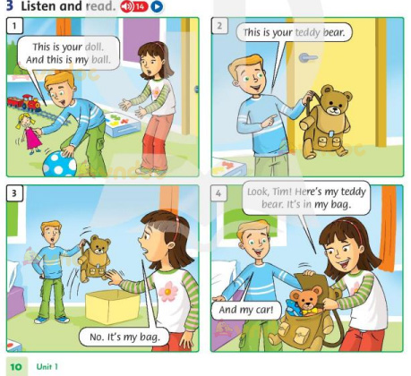 Family and Friends 3 Unit 1 Lesson 1