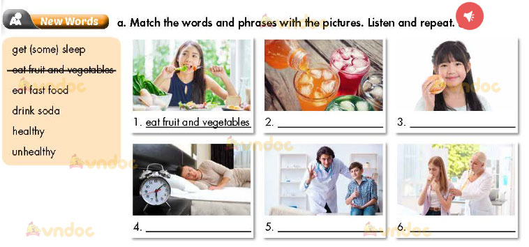 Tiếng Anh 7 Unit 2 Lesson 1