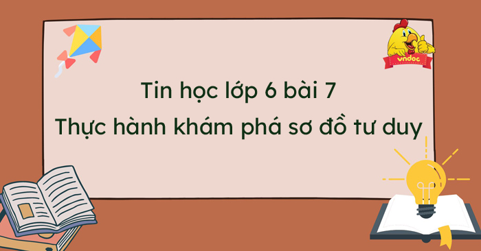 Tin học lớp 6 Bài 7: Thực hành khám phá phần mềm sơ đồ tư duy - Cánh ...