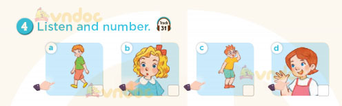 Tiếng Anh lớp 3 Unit 3 Lesson 2 Our friends