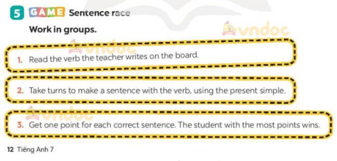 Unit 1 lớp 7 A Closer Look 2