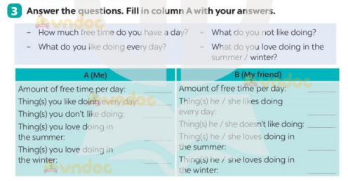 Unit 1 lớp 7 Communication