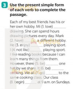 Unit 1 lớp 7 Looking Back