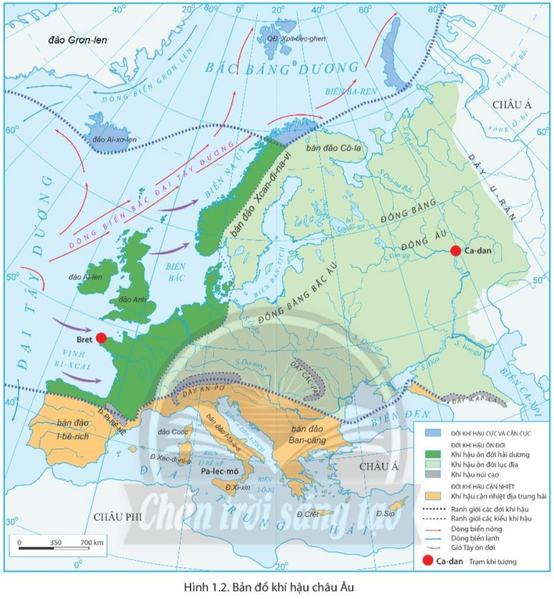 Địa lí 7 bài 1 CTST