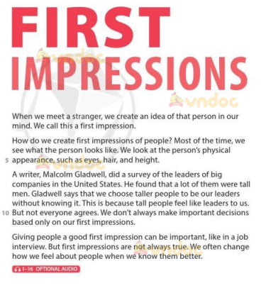 Tiếng Anh 7 Cánh Diều Unit 2 Reading