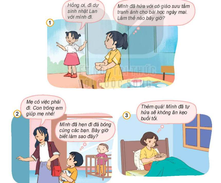 Đạo đức lớp 3 trang 30, 31, 32 Luyện tập | Kết nối tri thức