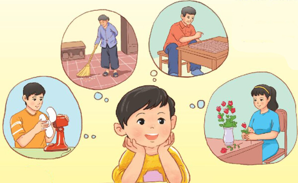 Bài 19: Khi cả nhà bé tí - Phần đọc