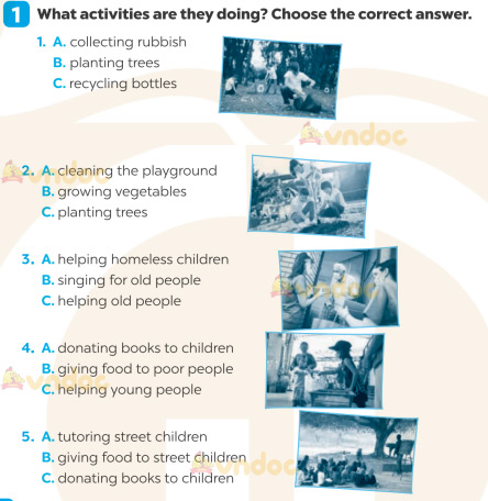 Giải SBT Tiếng Anh 7 Global Success Unit 3 Vocabulary & Grammar