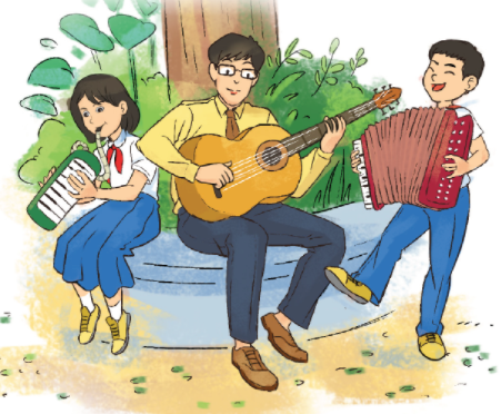 Thường thức âm nhạc: Đàn Guitar và đàn accordion SGK Âm nhạc 6 CD