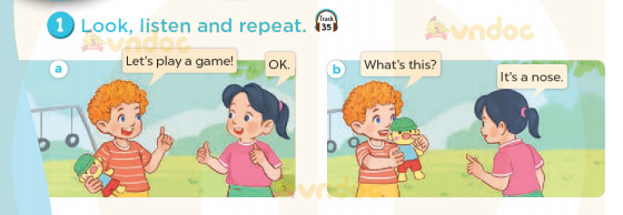 Tiếng Anh lớp 3 Unit 4 Lesson 1