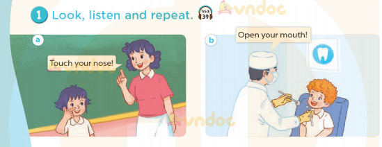 Tiếng Anh lớp 3 Unit 4 Lesson 2