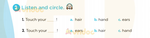 Tiếng Anh lớp 3 Unit 4 Lesson 3