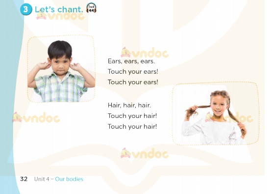 Tiếng Anh lớp 3 Unit 4 Lesson 3