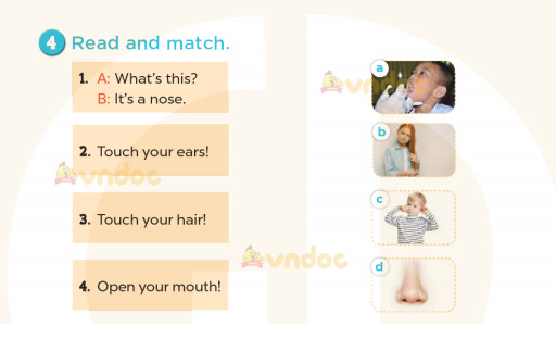 Tiếng Anh lớp 3 Unit 4 Lesson 3