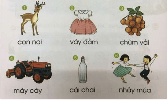 tìm từ có vần ay