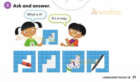 Tiếng Anh lớp 3 Unit 1 Language Focus 1b