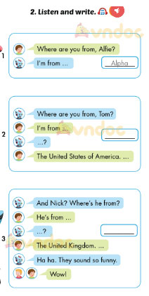 Sách Smart Start 3 Unit 1 Lesson 2