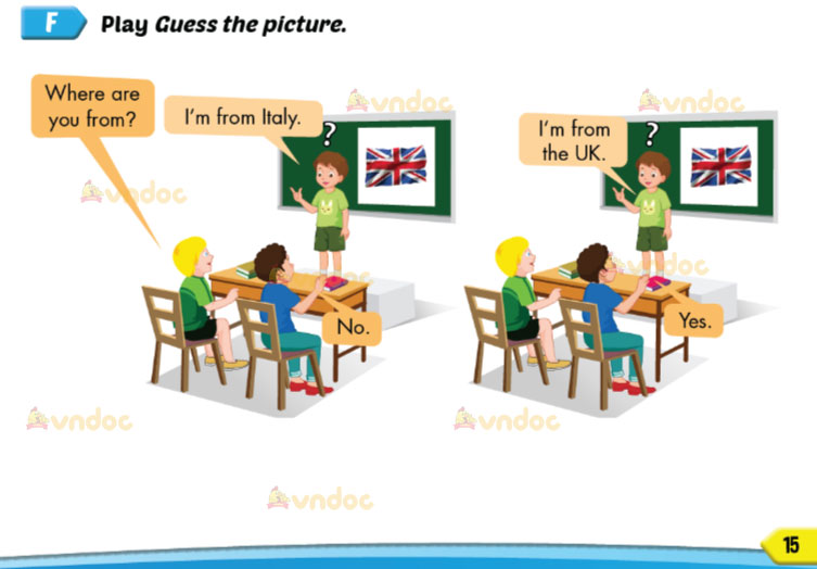 Sách Smart Start 3 Unit 1 Lesson 2