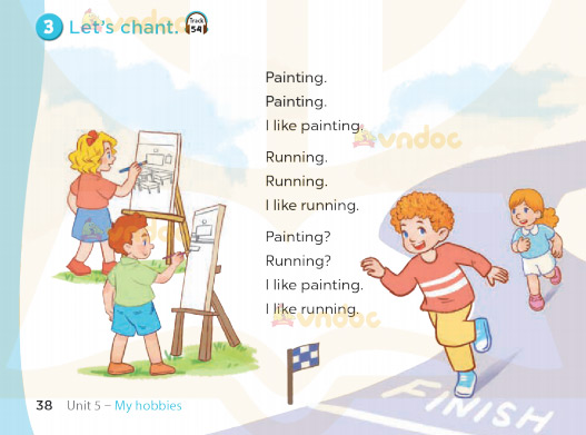 Tiếng Anh lớp 3 Unit 5 Lesson 3