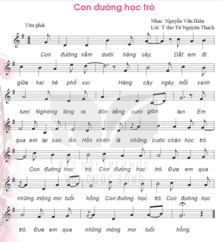 Hát: Con đường học trò SGK Âm nhạc 6 KNTT