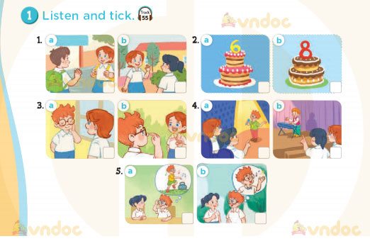 Tiếng Anh lớp 3 Review 1 sách Global Success