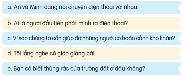Bài 16: Alo, tớ đây - Luyện tập