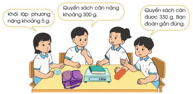 Toán lớp 3 trang 34, 35 Gam | Cánh diều