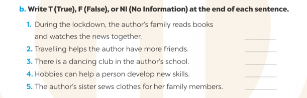 Giải SBT Tiếng Anh 7 Global Success Unit 1 Reading