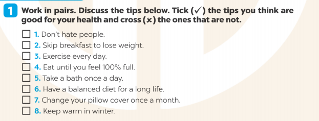 Giải SBT Tiếng Anh 7 Global Success Unit 2 Speaking