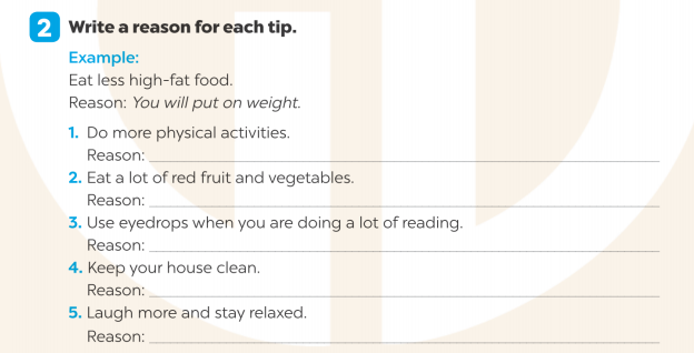 Giải SBT Tiếng Anh 7 Global Success Unit 2 Writing