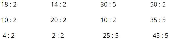 Toán lớp 3 trang 36, 27 Ôn tập về phép chia, bảng chia 2, bảng chia 5 | Cánh diều