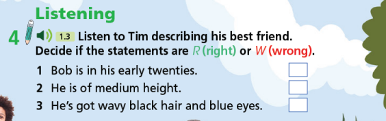 Tiếng Anh 7 Unit 1 My world trang 12 13