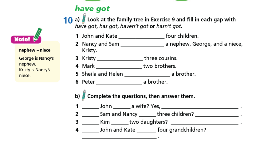 Tiếng Anh 7 Welcome back trang 8 9