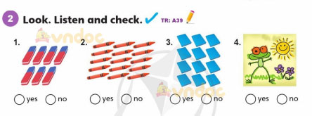 Tiếng Anh lớp 3 Unit 1 Language Focus 2a