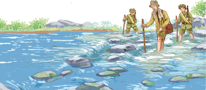 Bài 24: Cùng Bác qua suối - Đọc