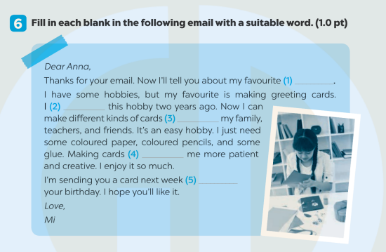 Giải SBT Tiếng Anh 7 Global Success Test Yourself 1