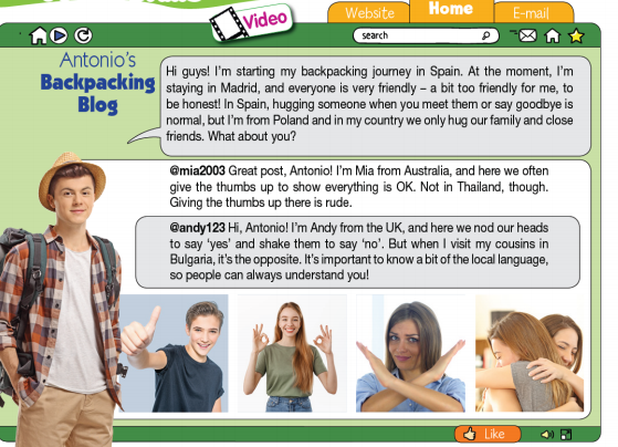 Tiếng Anh 7 Unit 1 Skills 1f