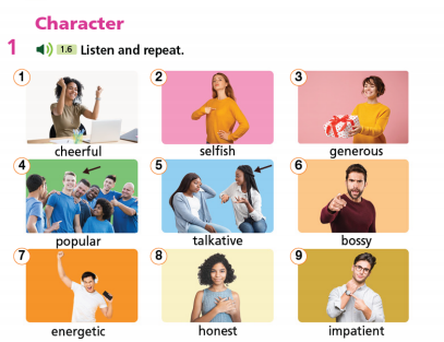 Tiếng Anh 7 Unit 1 Vocabulary