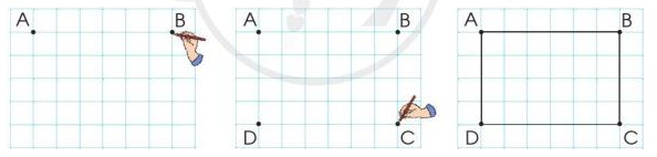 Toán lớp 3 trang 107, 108 Hình chữ nhật | Cánh diều