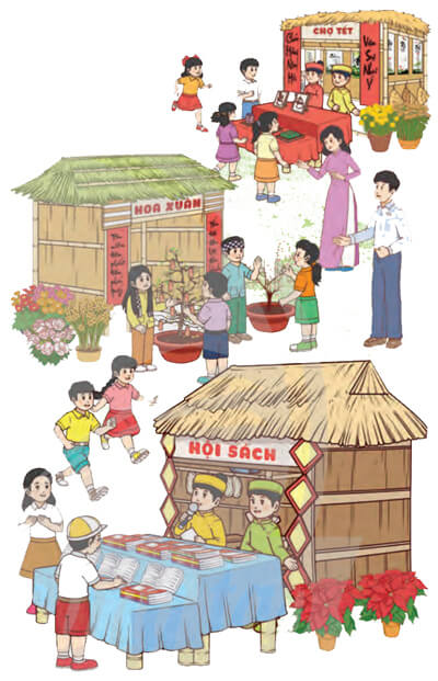 Bài 3: Rộn ràng hội xuân